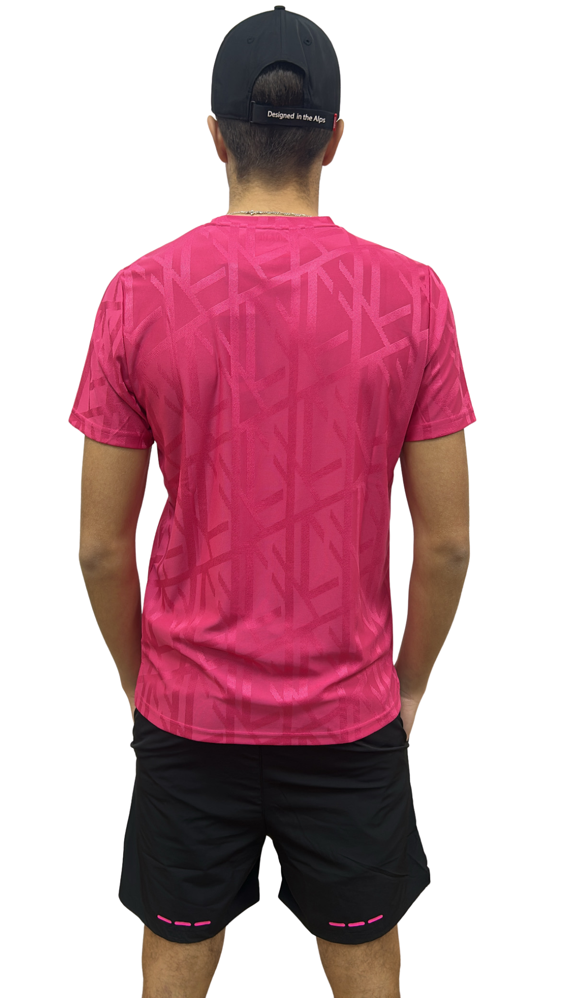 T-SHIRT HELVETICA BOLT 12 PINK
