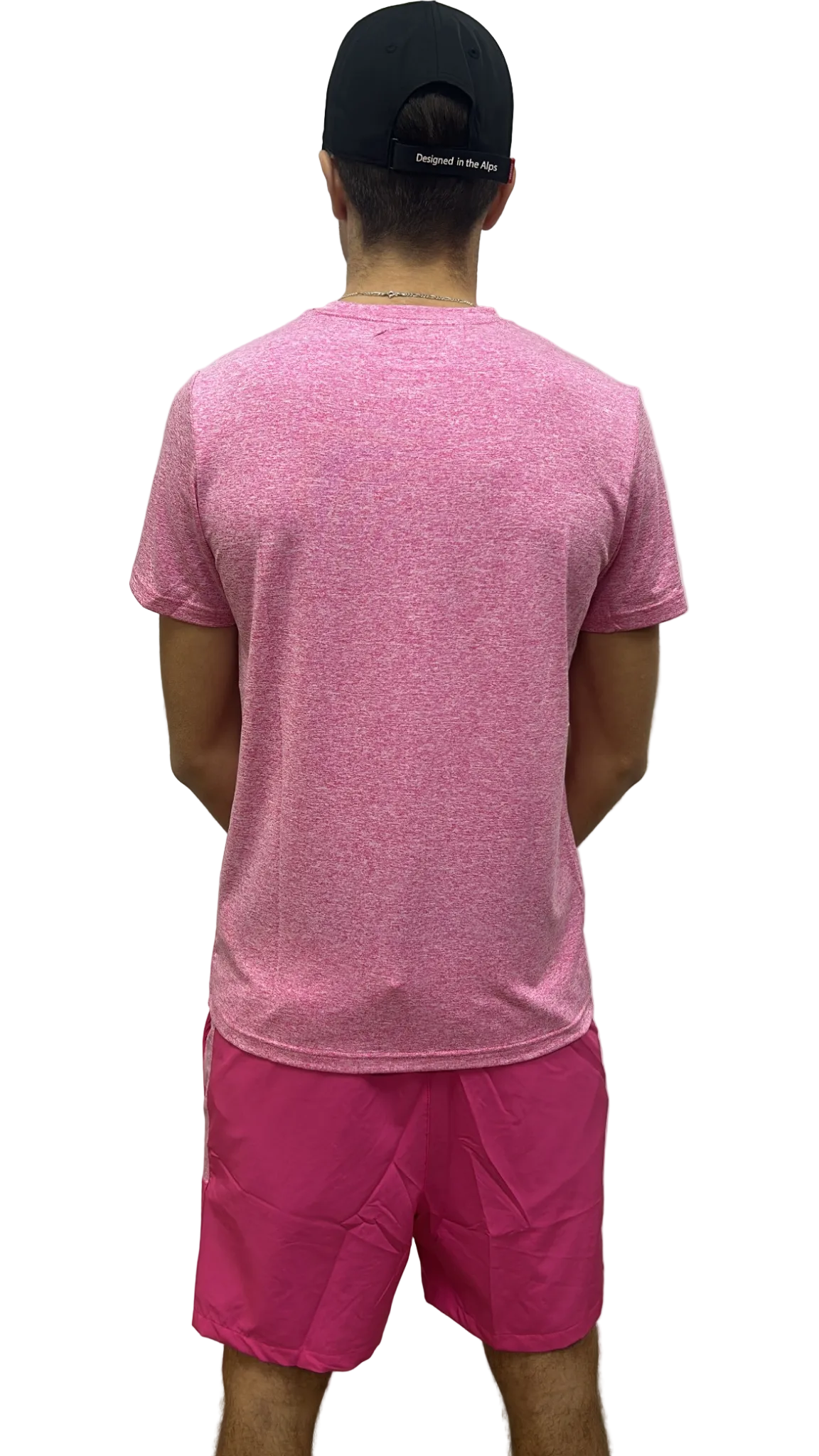 SHORT HELVETICA USAIN 19 PINK
