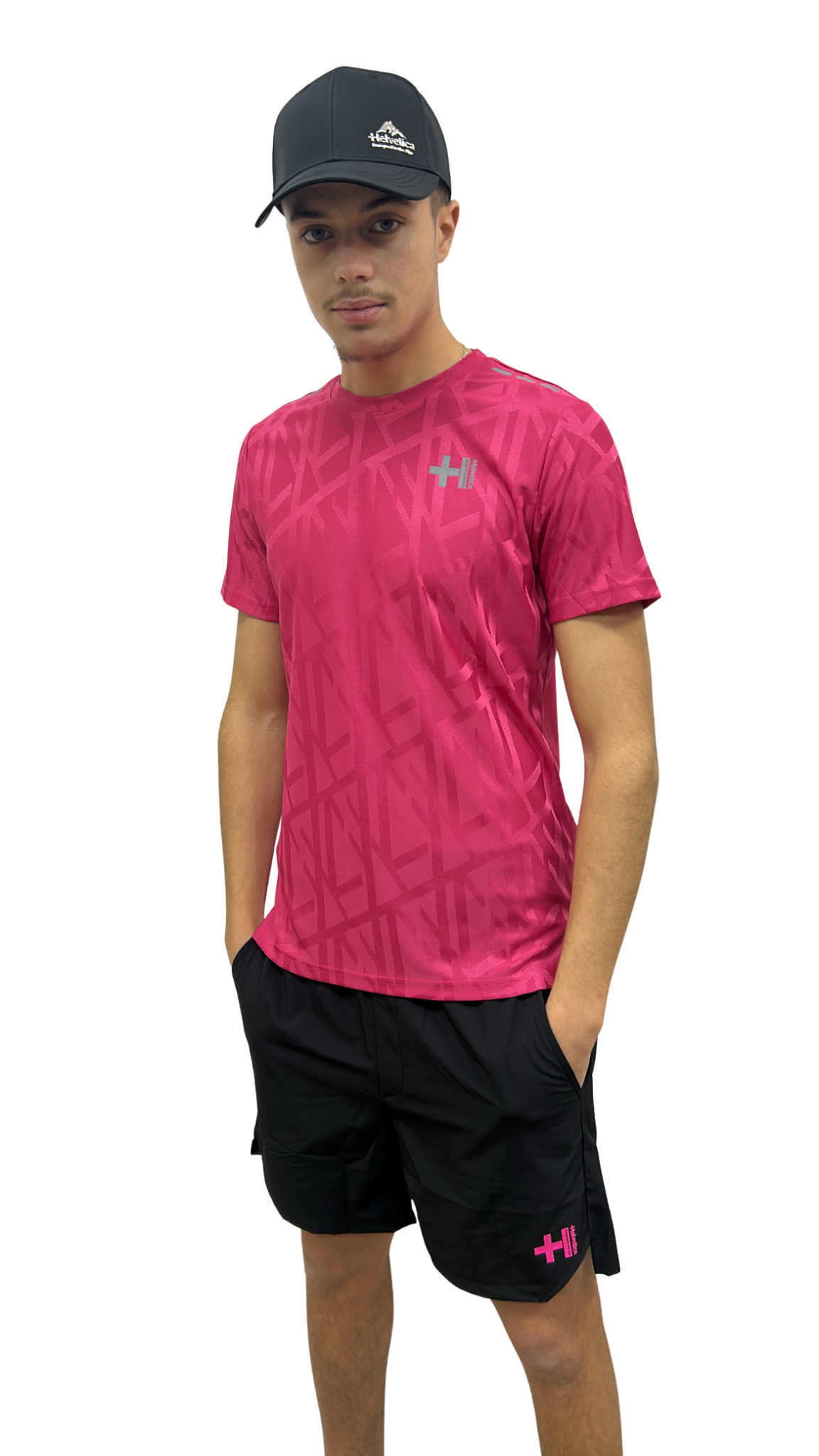 SHORT HELVETICA BOLT 19 PINK