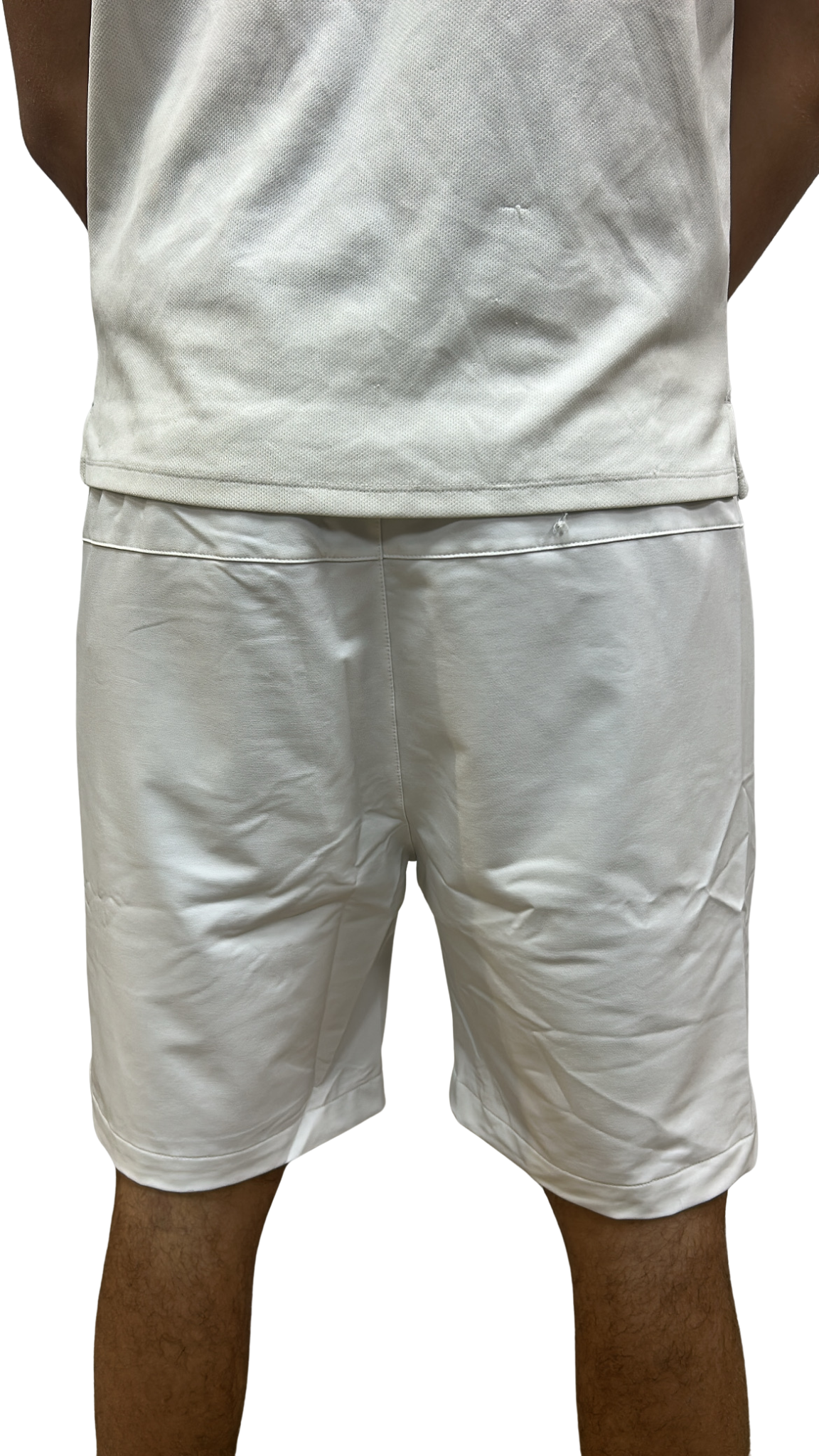 SHORT HELVETICA BUFFALO 19 WHITE