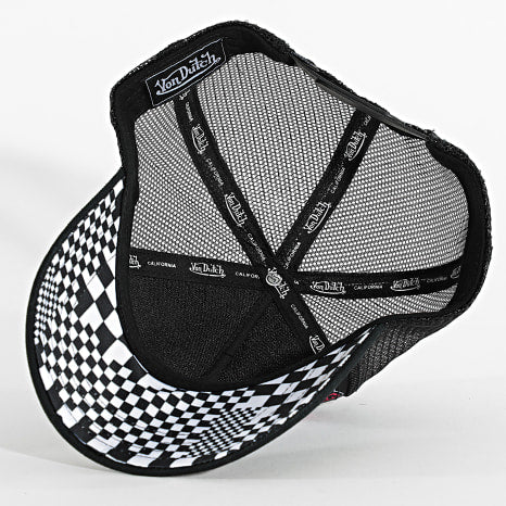 CASQUETTE VON DUTCH TRUCKER PRINT ET PATCH