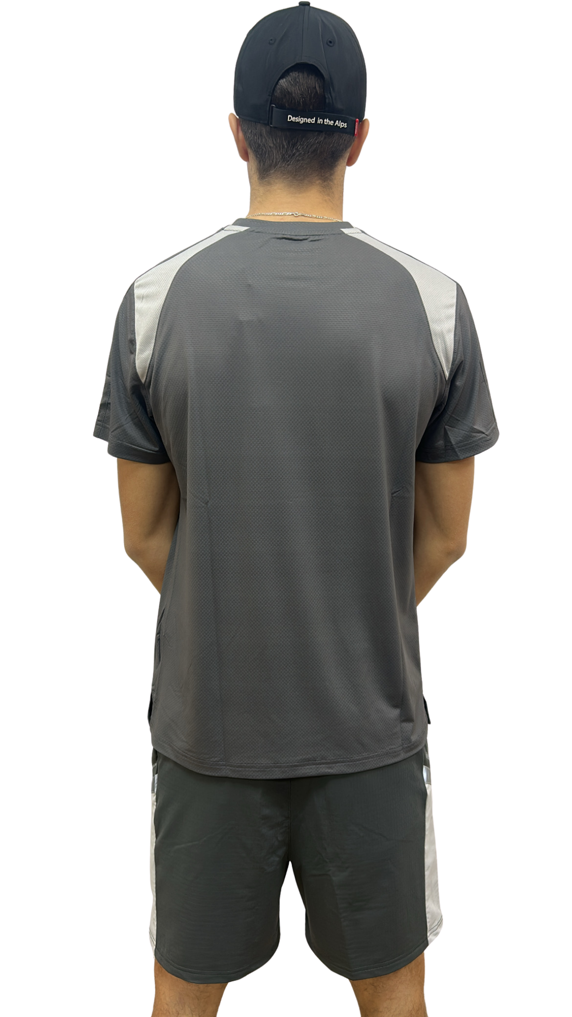 SHORT HELVETICA POWELL 19 DARK GREY