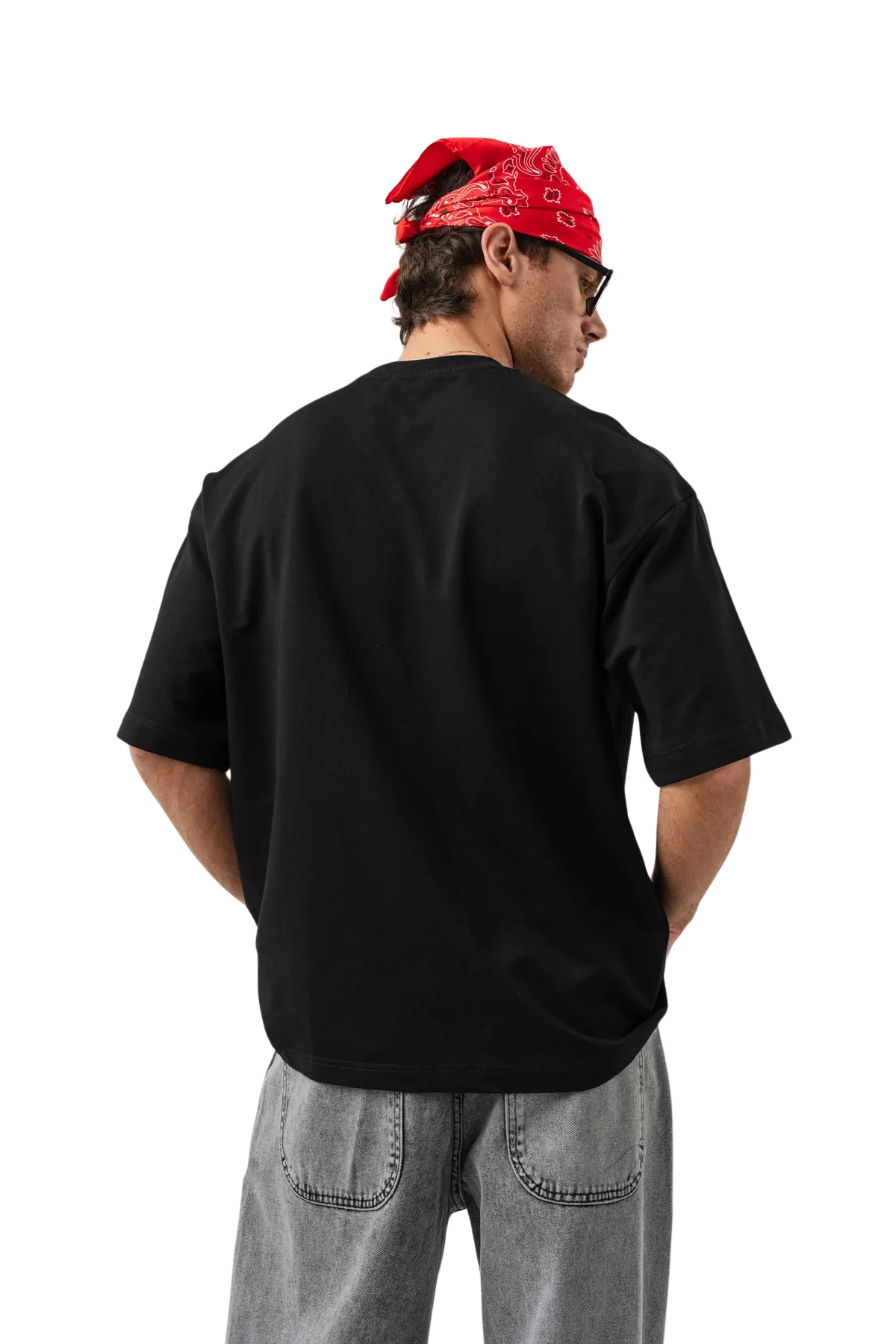T-shirt bandana noir