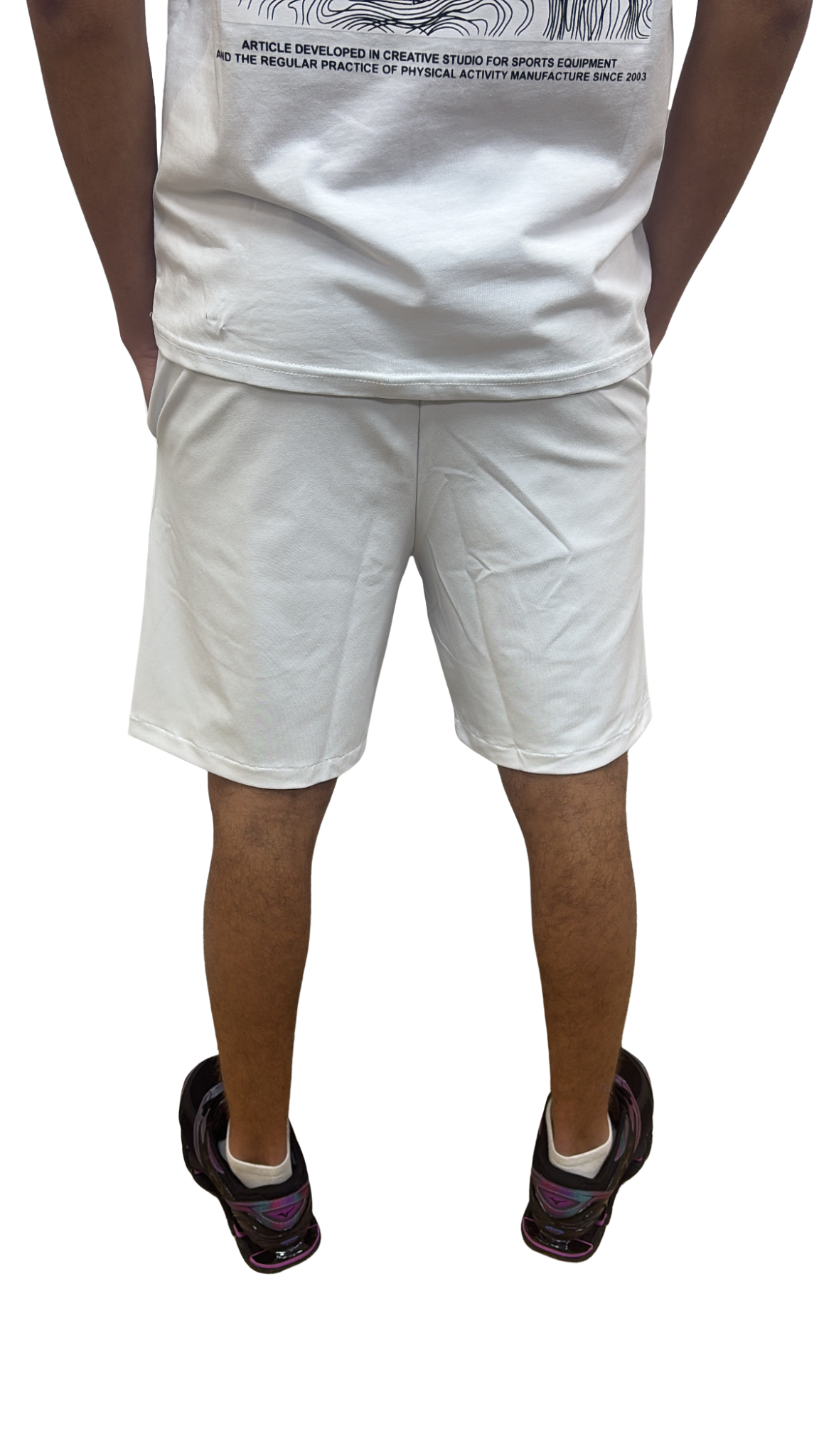 SHORT HELVETICA DÉTROIT 12 WHITE