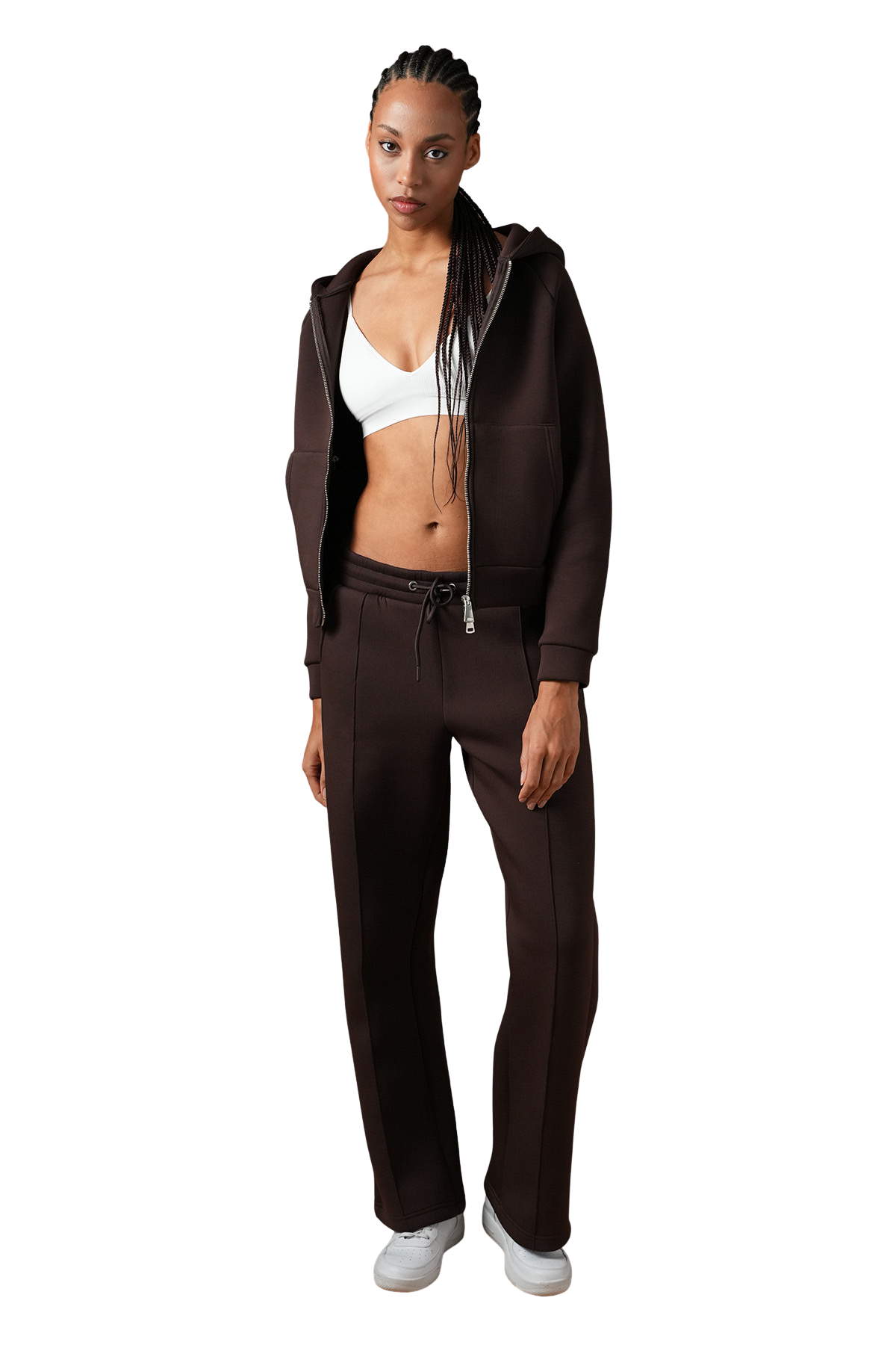 ENSEMBLE FEMME IKAO MARRON