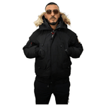 HELVETICA WILSON FOURRURE BEIGE 2026 (cagoule intégré )