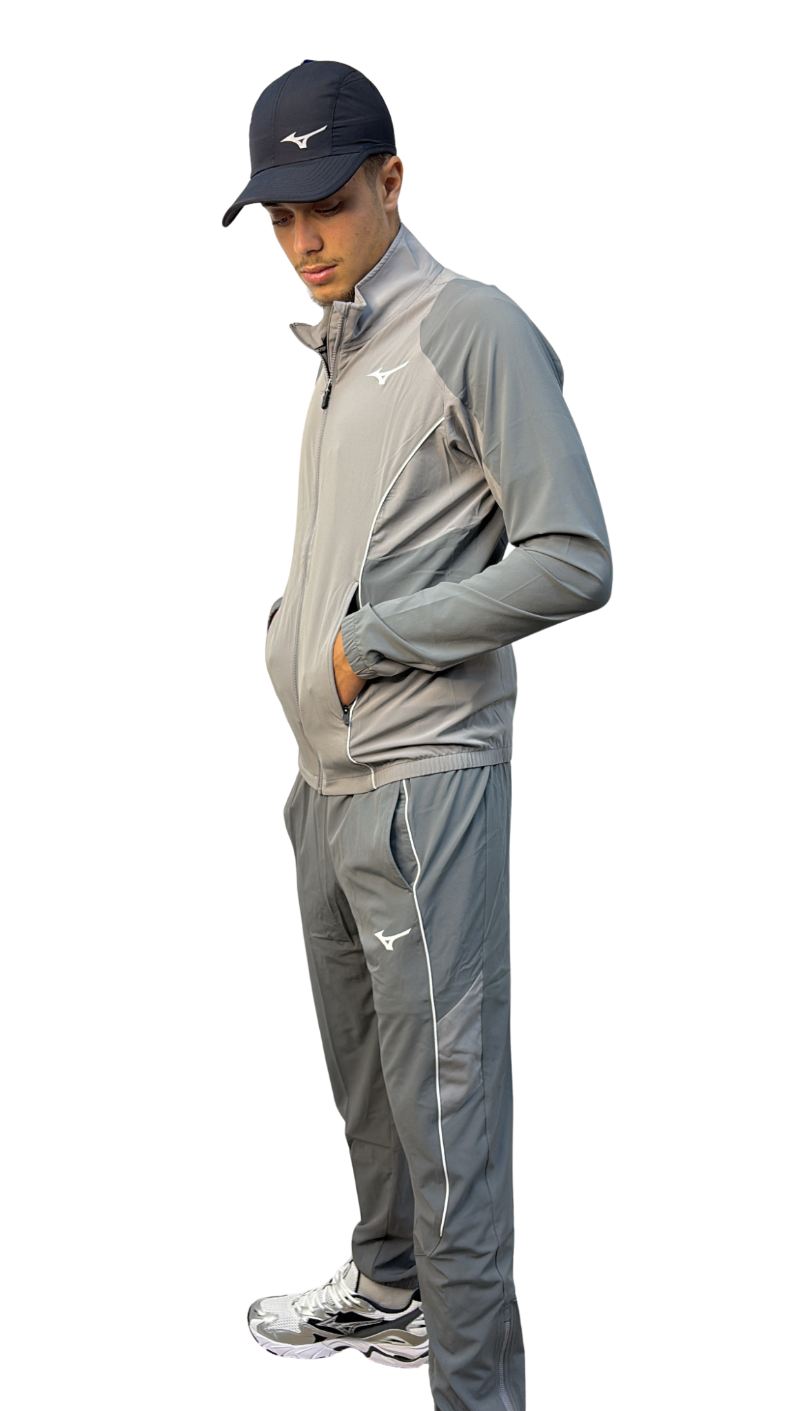 PANTALON MIZUNO GRIS