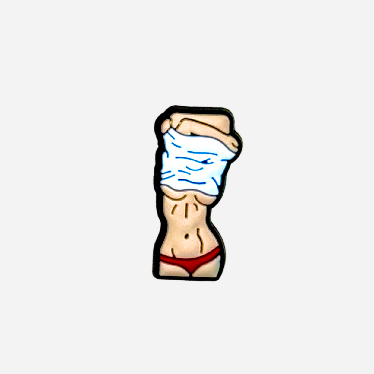 PIN’S FEMME QUI SE D’ÉSABILLE