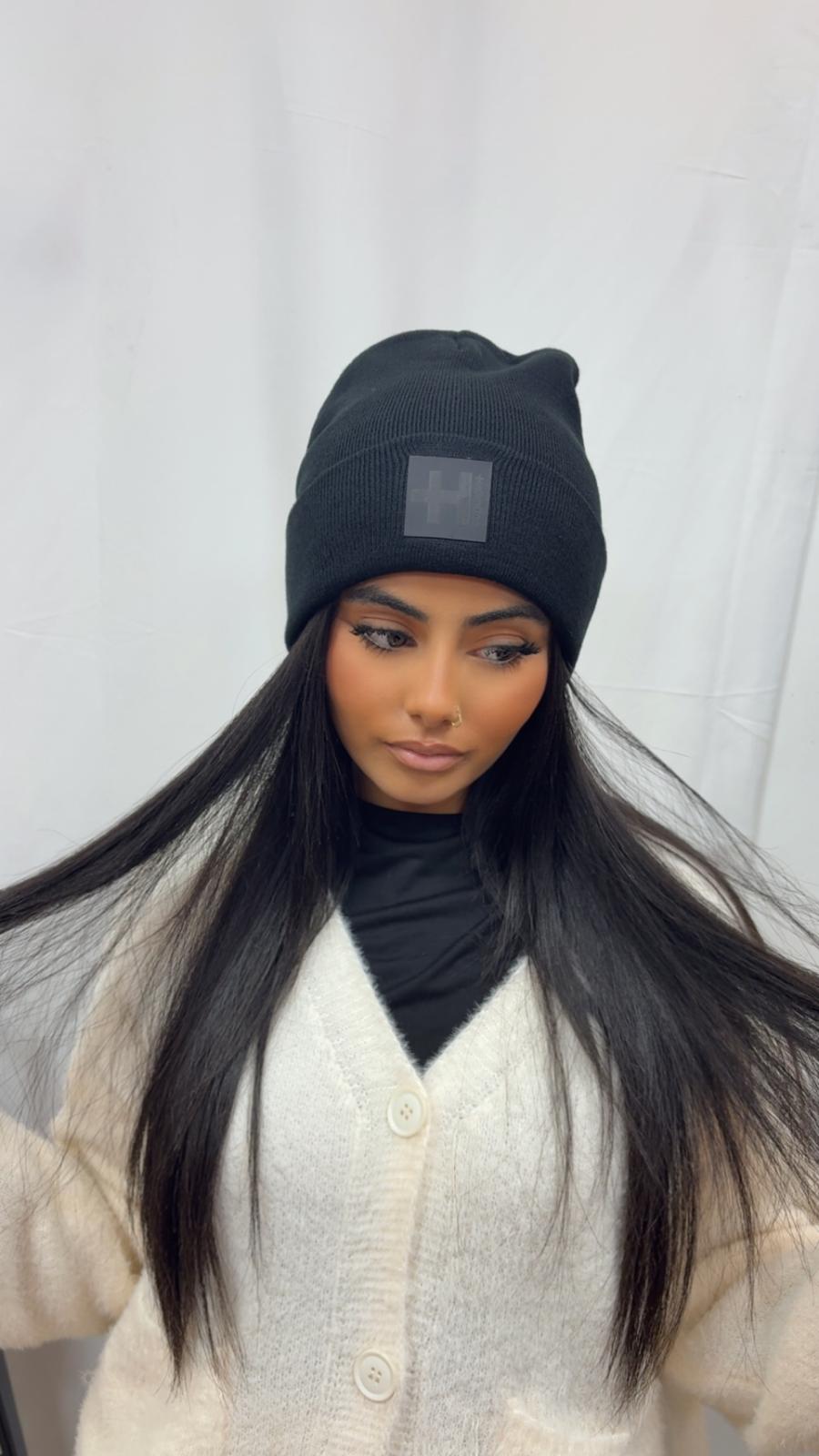 Bonnet Helvetica Idaho noir