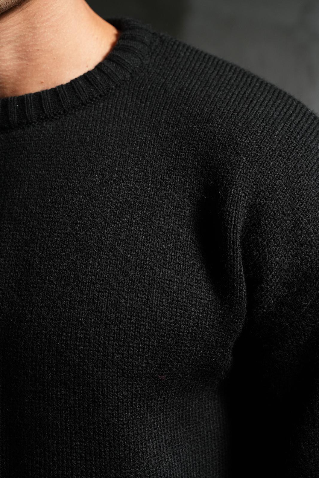 PULL COLL ROND IKAO NOIR LL-061013