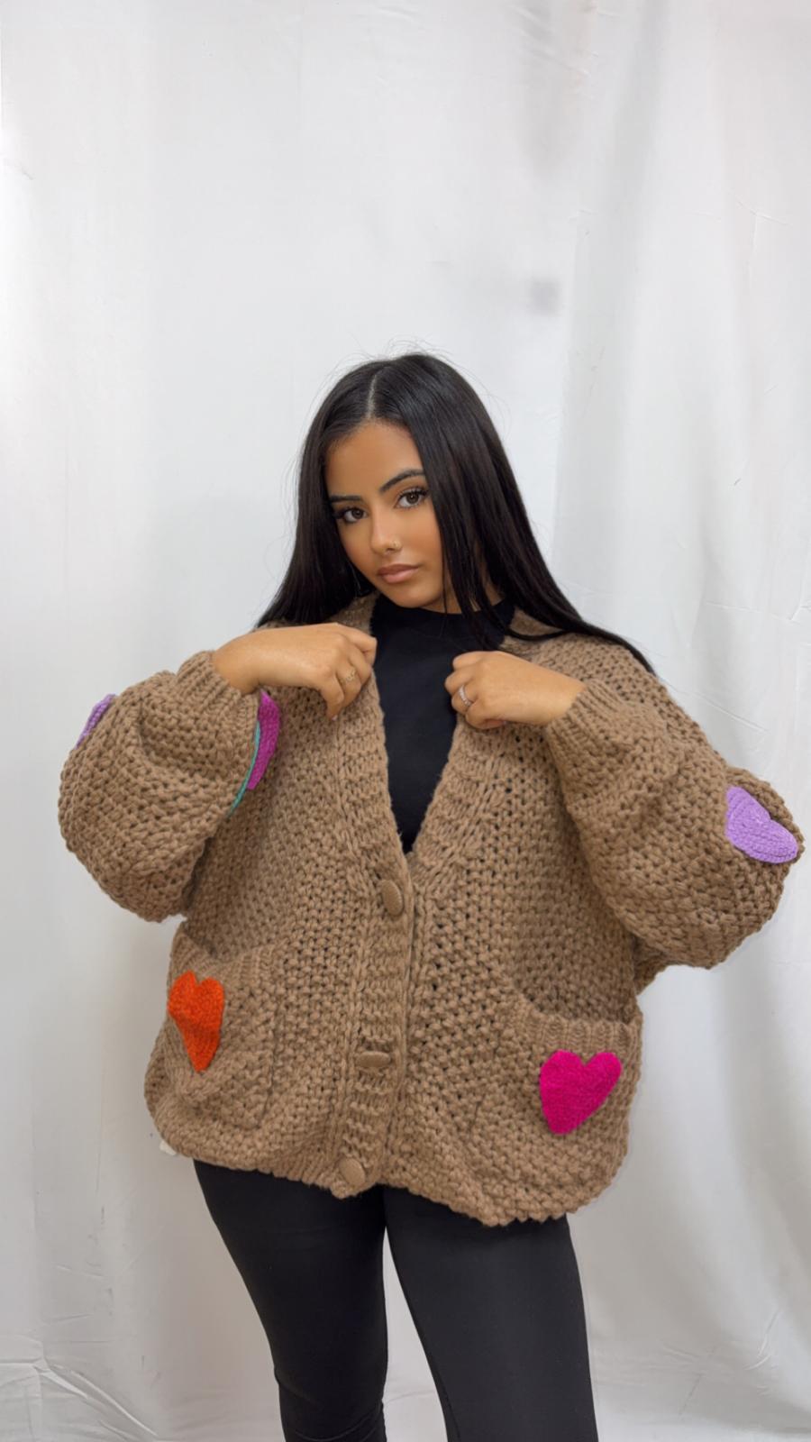 GILET MARRON TENDANCE GOLD&SILVER