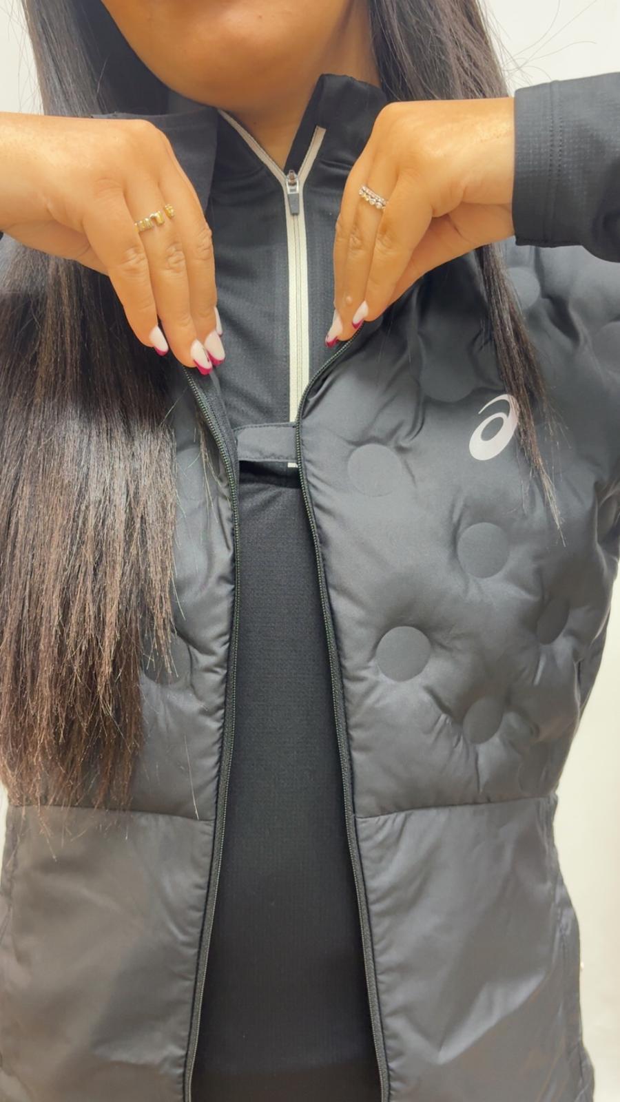 VESTE ASICS NOIRE MATELASSÉ