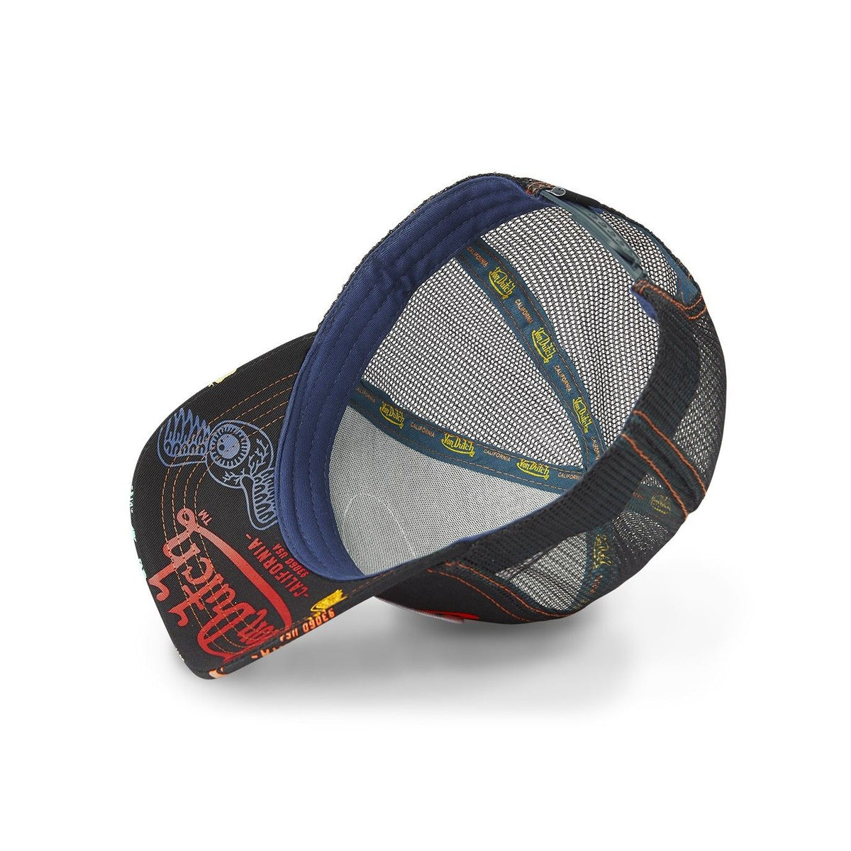 Casquette Von Dutch Trucker Brand noire