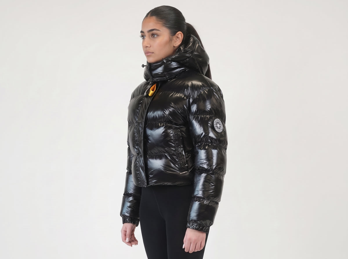 DOUDOUNE DOUBLEHOOD LUNA-01 BLACK
