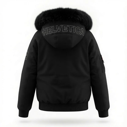 HELVETICA WILSON FOURRURE
BLACK ( cagoule intégré ) 2026