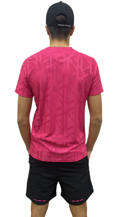 T-SHIRT HELVETICA BOLT 12 PINK