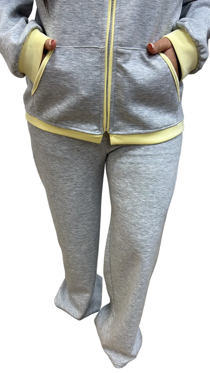 ENSEMBLE FEMME cozy street gris