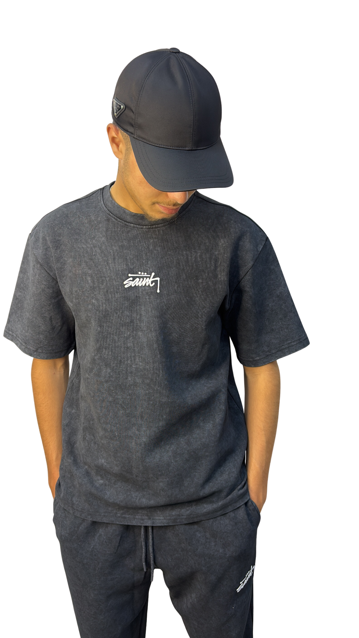 Ensemble Saint gris foncé