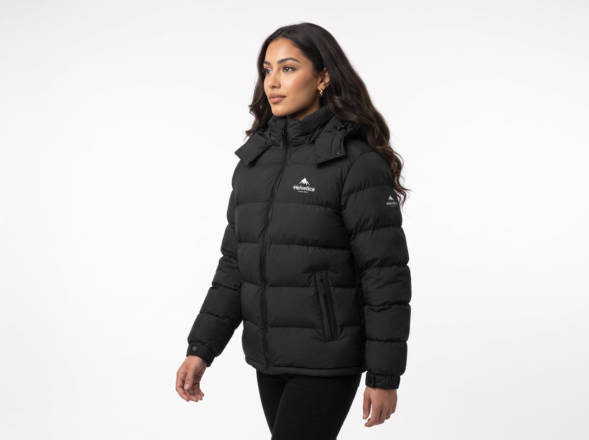 DOUDOUNE HELVETICA ARTIC NOIR