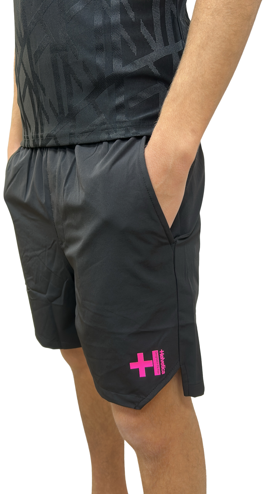 SHORT HELVETICA IVAN 19 PINK