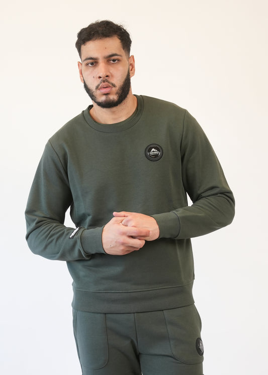 Sweat Helvetica BORGIA KAKI