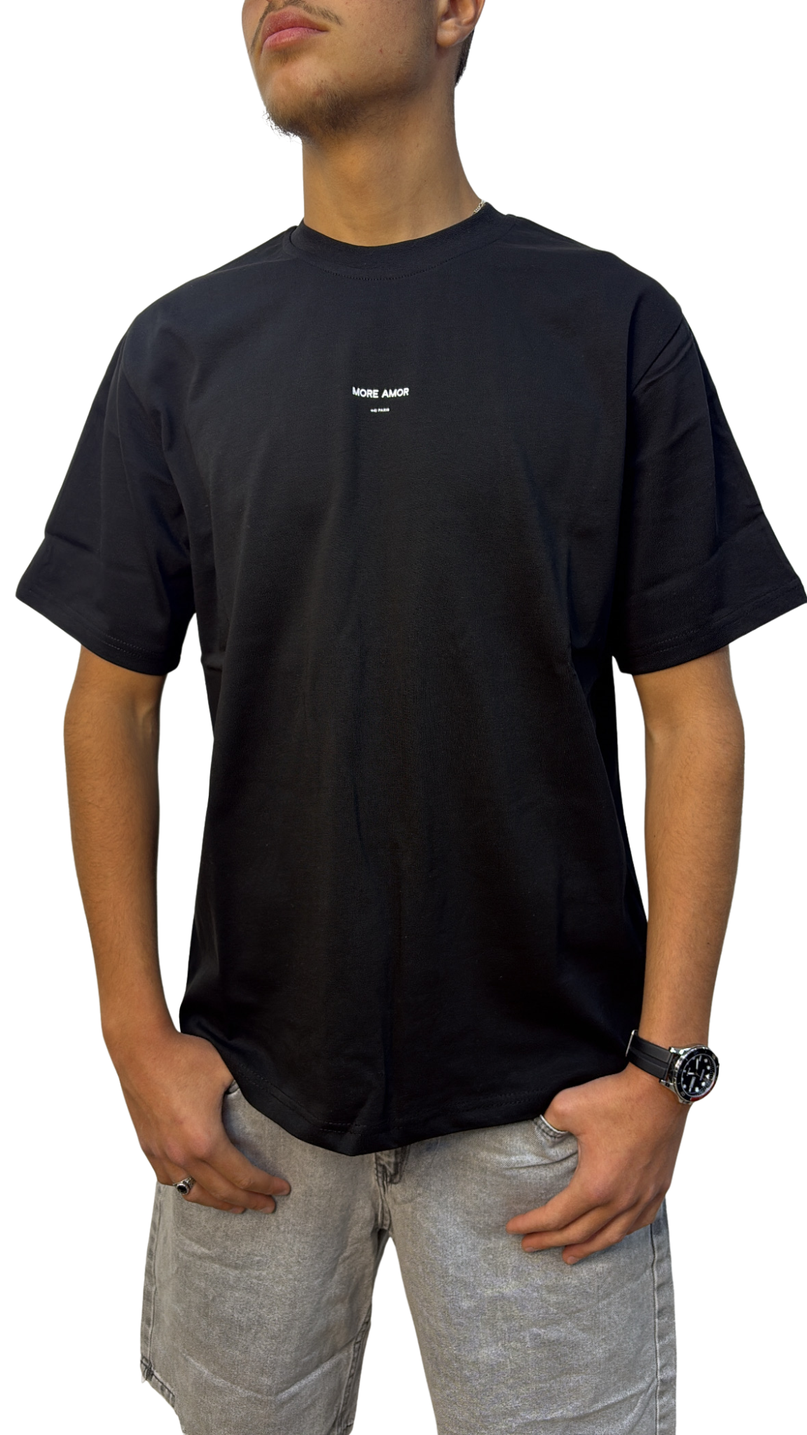 T-SHIRT ADJ NOIR