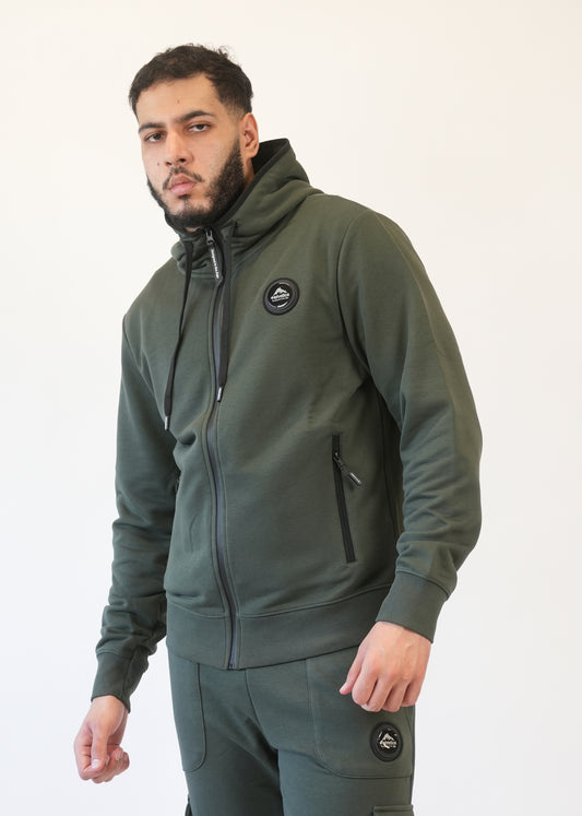 Gilet Helvetica BORGIA KAKI