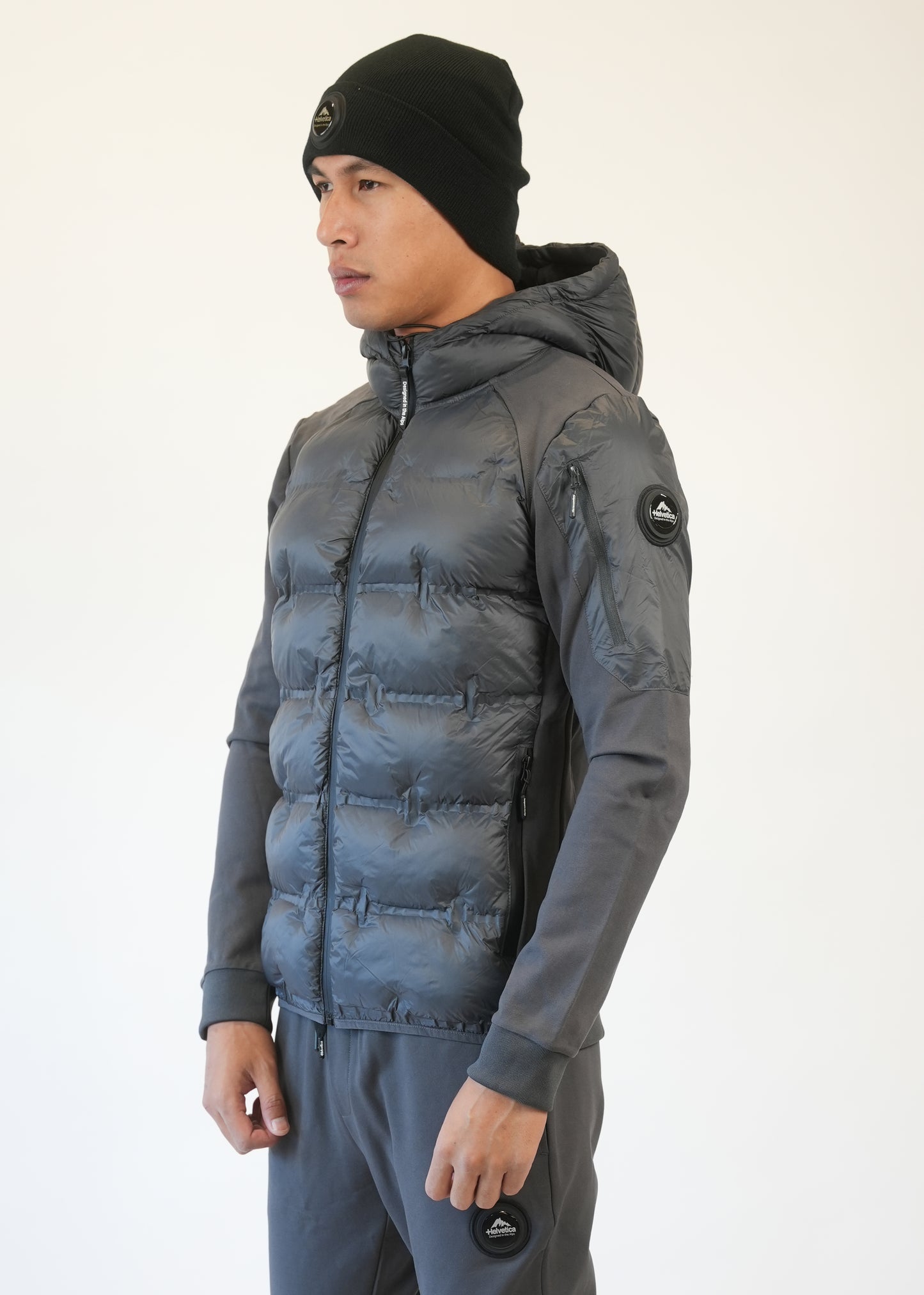 Helvetica ISERE DARK GREY