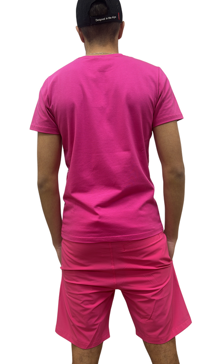 SHORT HELVETICA QUINTANA 12 PINK