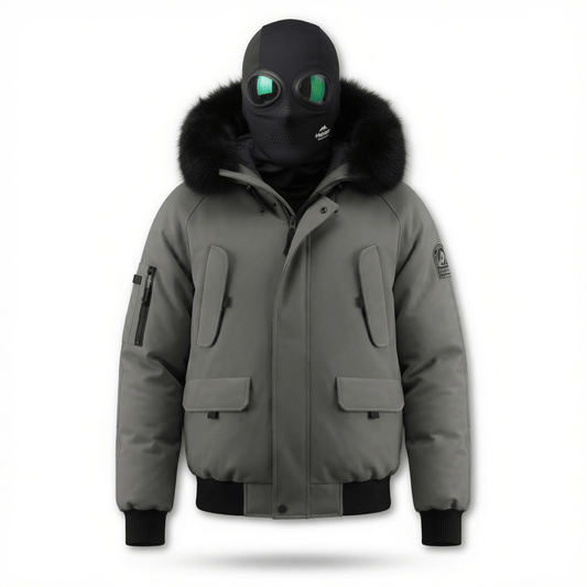 HELVETICA WILSON FEMME GRISE 2026 (Cagoule intégrée)