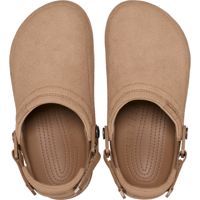 CROCS Classic Crafted Vegan Suede Clog Milk Chocolate