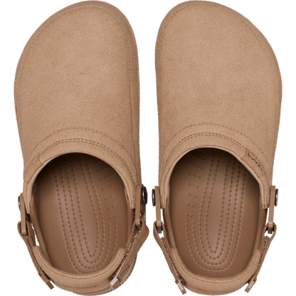 CROCS Classic Crafted Vegan Suede Clog Milk Chocolate