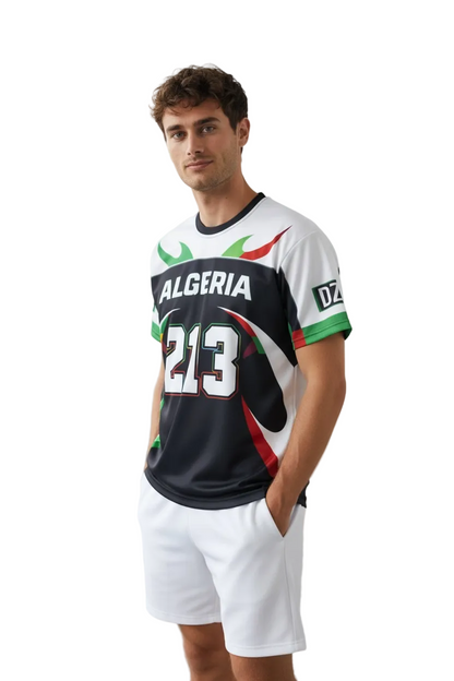 Maillot Algeria blanc