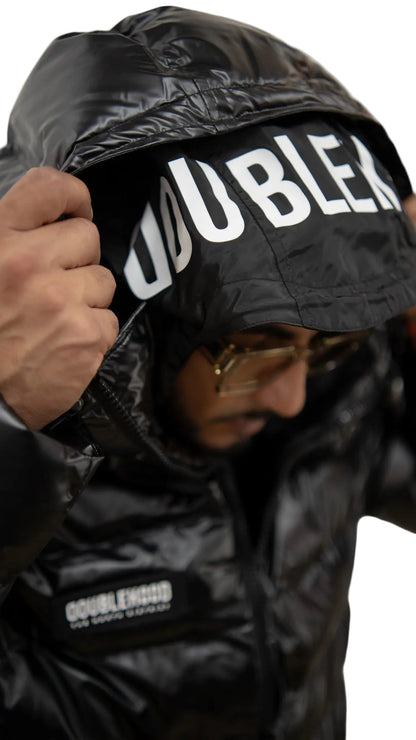DOUDOUNE DOUBLEHOOD CHRYSLER NOIR