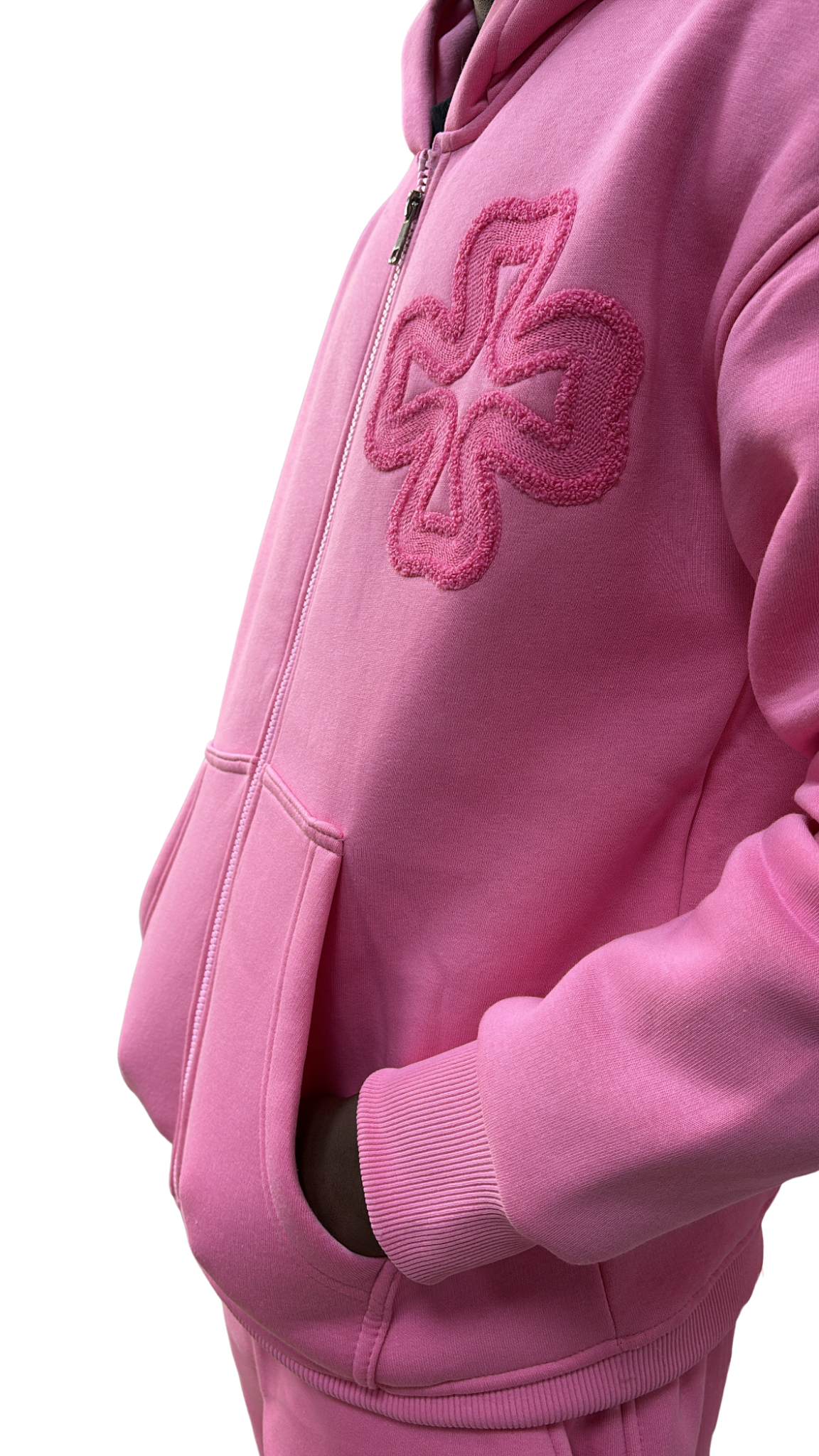 ENSEMBLE IKAO TRÈFLE ROSE