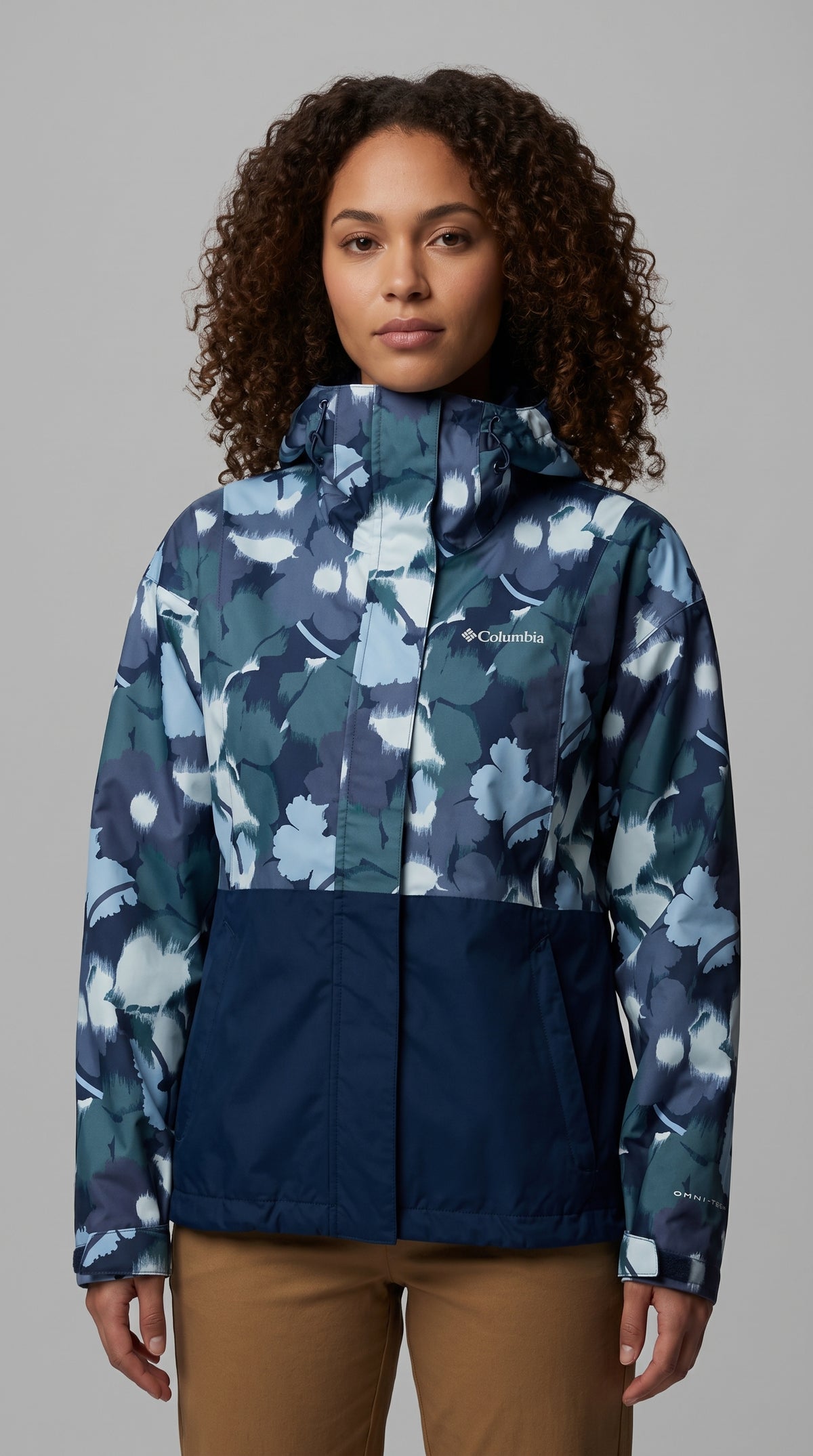 VESTE COLUMBIA BLEU