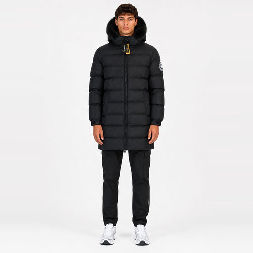 DOUDOUNE LONGUE DOUBLEHOOD EVEREST 01-BLACK