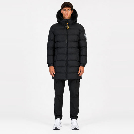DOUDOUNE LONGUE DOUBLEHOOD EVEREST 01-BLACK