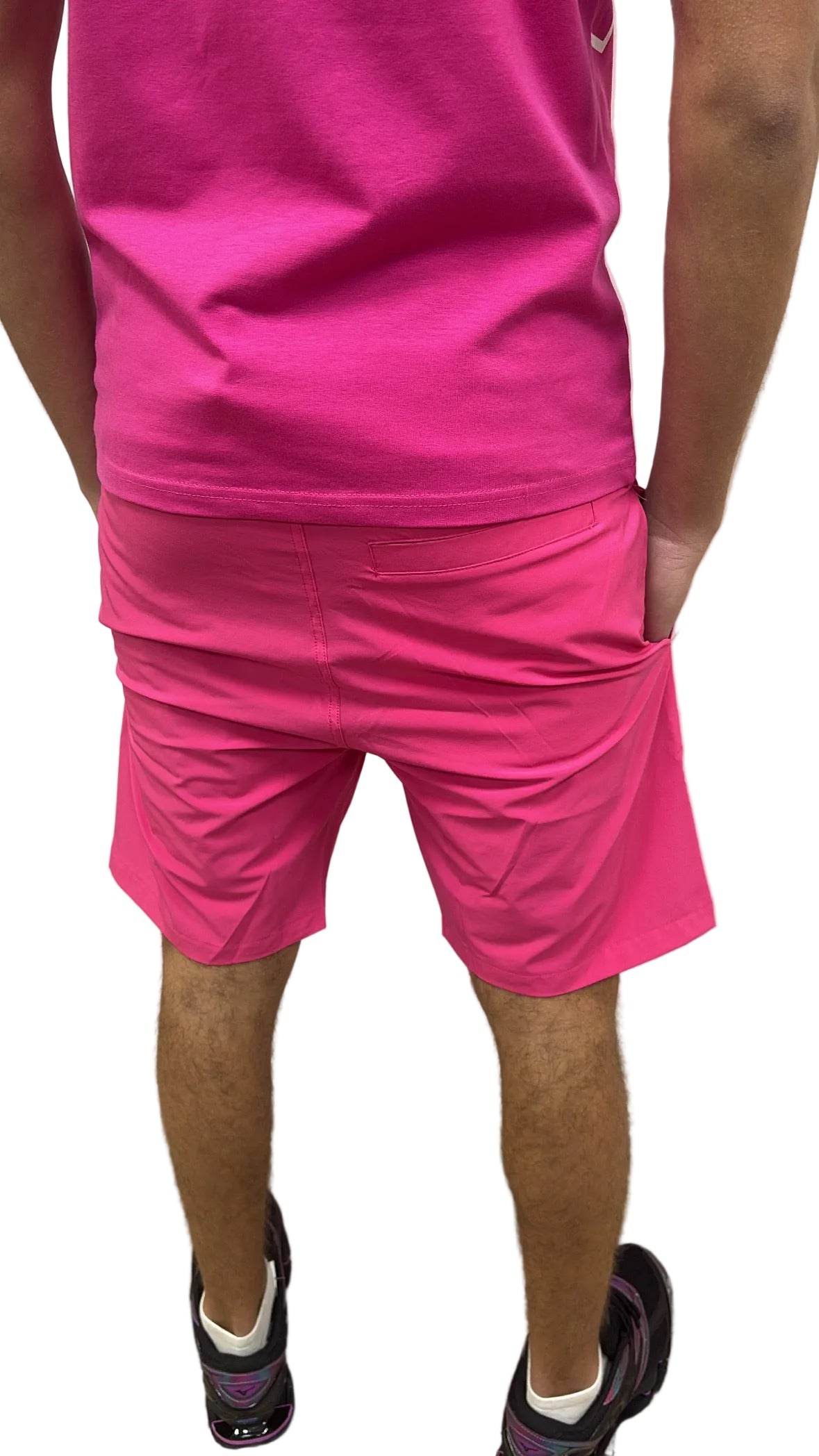 SHORT HELVETICA QUINTANA 12 PINK