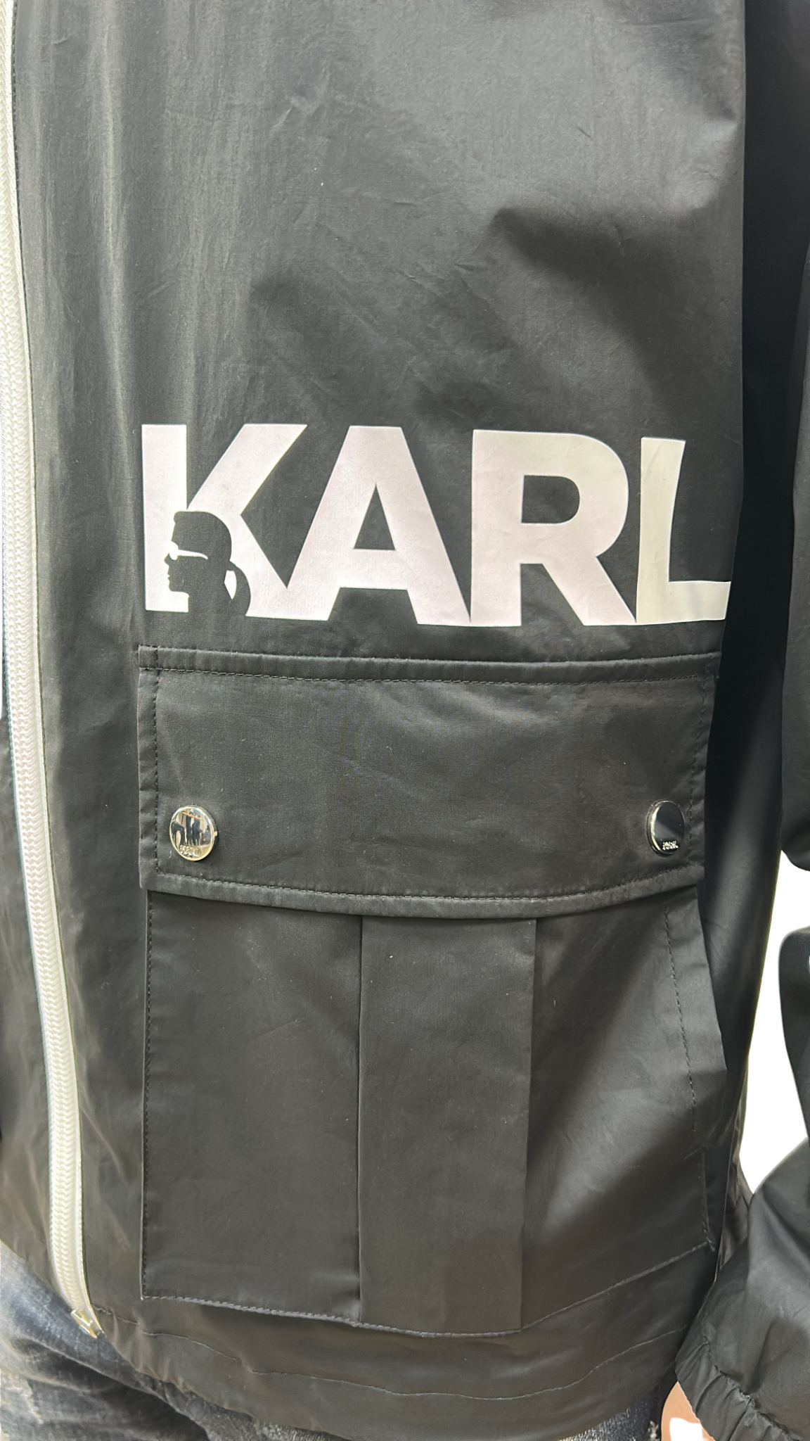 KWAY KARL LAGERFELD BLACK