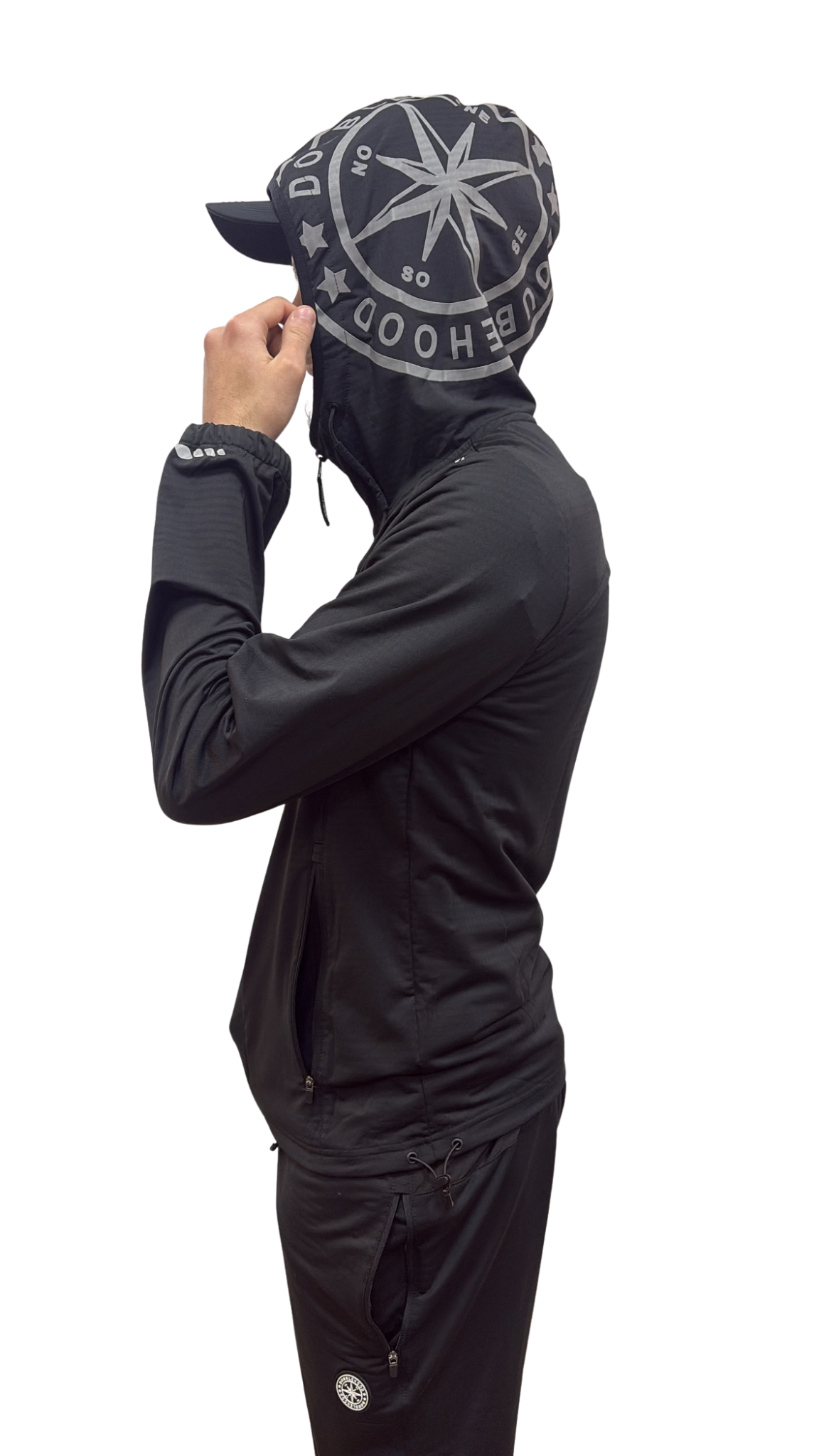 VESTE DOUBLEHOOD DRIX 04 BLACK