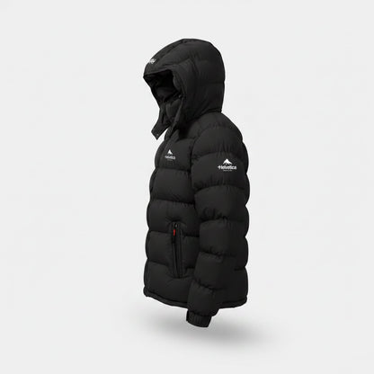 DOUDOUNE HELVETICA ARTIC NOIR