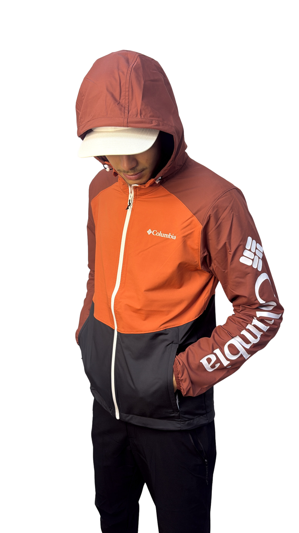 VESTE COLUMBIA ORANGE