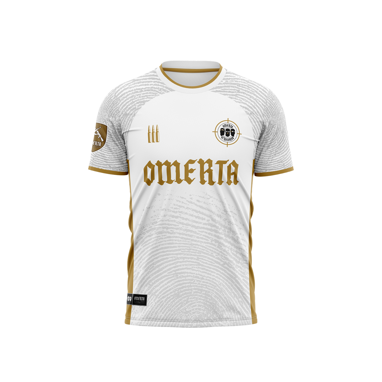 T-SHIRT OMERTA BLANC