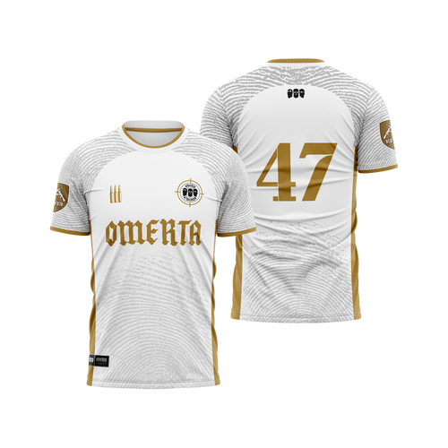 T-SHIRT OMERTA BLANC