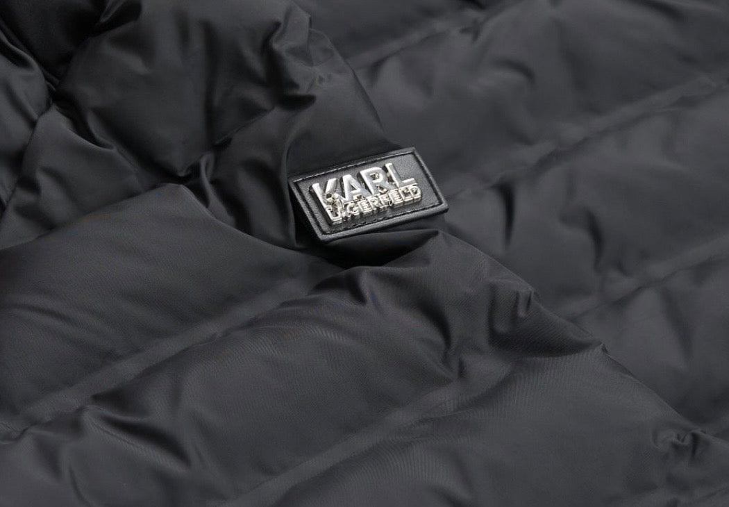 VESTE MATELASSÉ KARL LAGERFELD NOIR