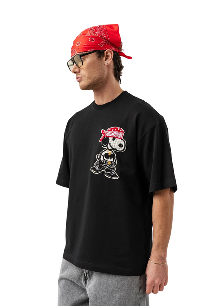 T-shirt bandana noir