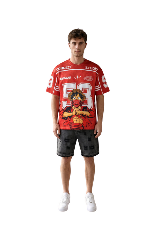 Maillot Luffy rouge