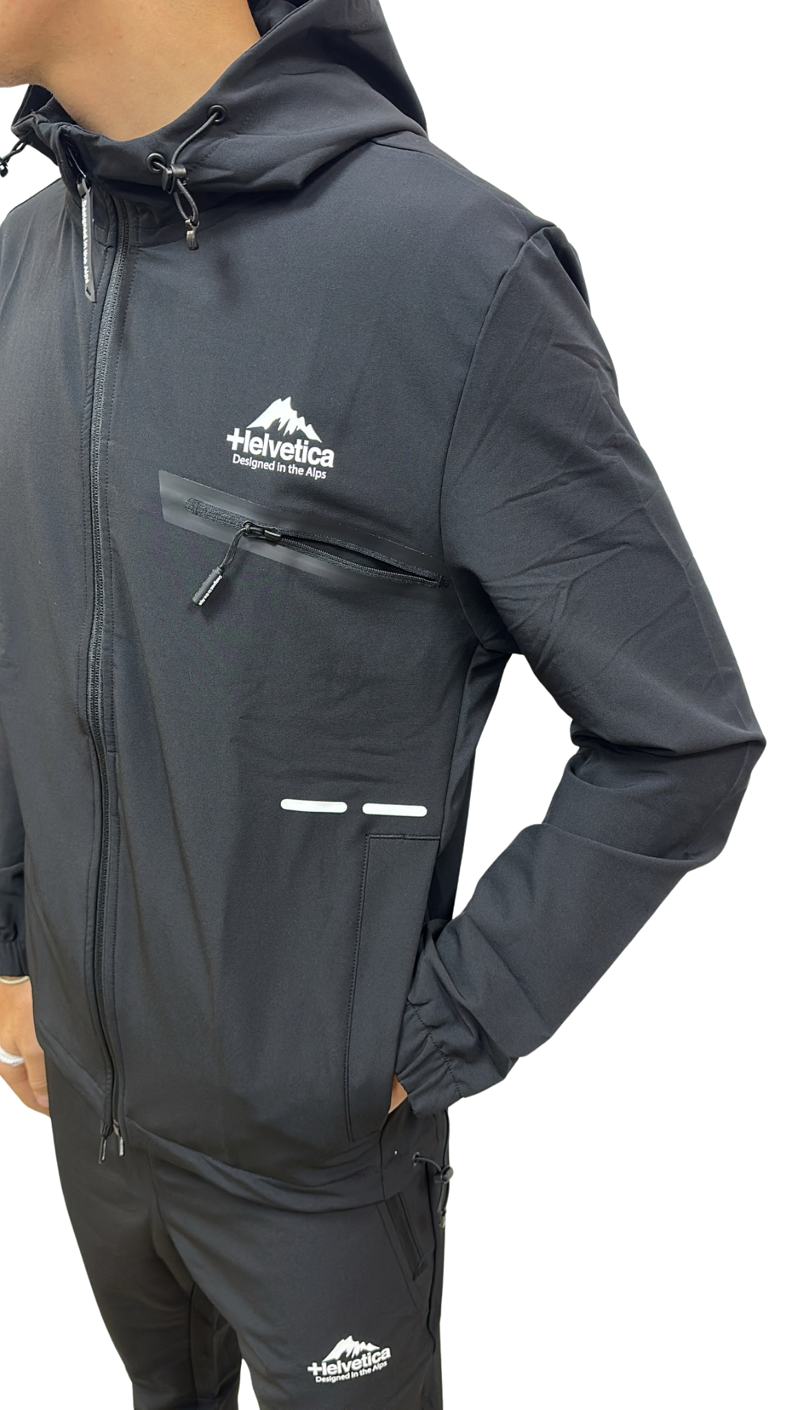 VESTE HELVETICA OTTAWA 04 BLACK