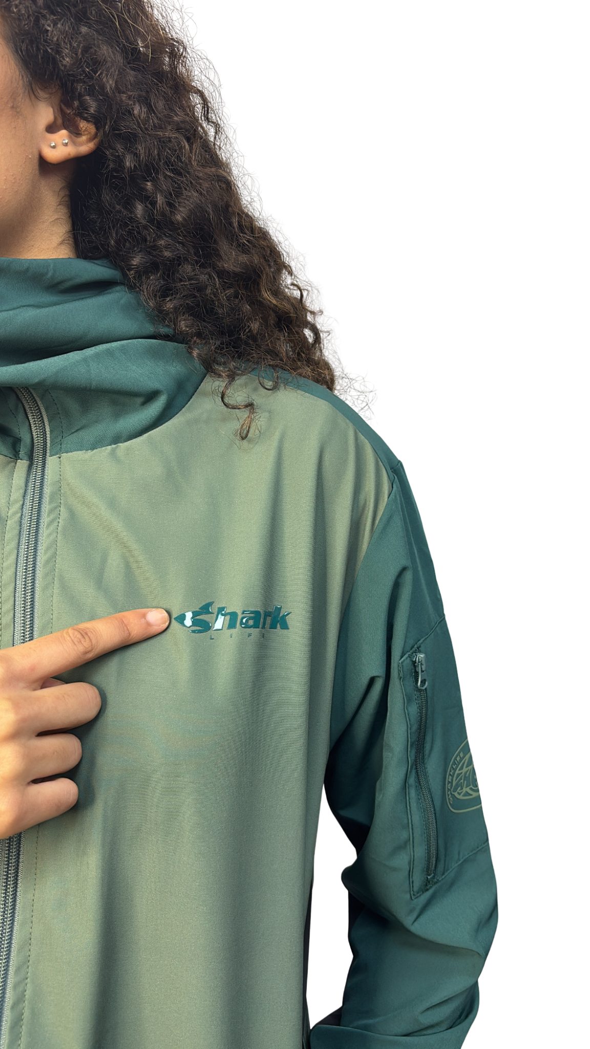 Ensemble SHARK LIFE Tempest GREEN